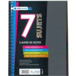 Cahier de note 7 sujet A4