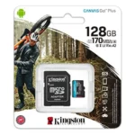 Carte mémoire Kingston Canvas Select Plus 128 Go MicroSD