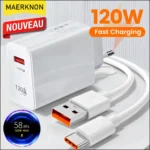 Chargeur adapté pour Mi 120W Rapide avec Câble USB C (Copie) (Copie)
