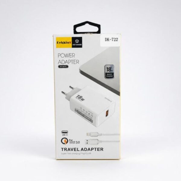 Chargeur iphone Dekkins DK-722 de 18W