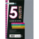 cahier-de-notes-5-sujets A5 -bleu-marine-240p-5x5-