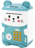 Tirelire électronique, coffre-fort pour enfants avec reconnaissance d'empreintes digitales – Image 2